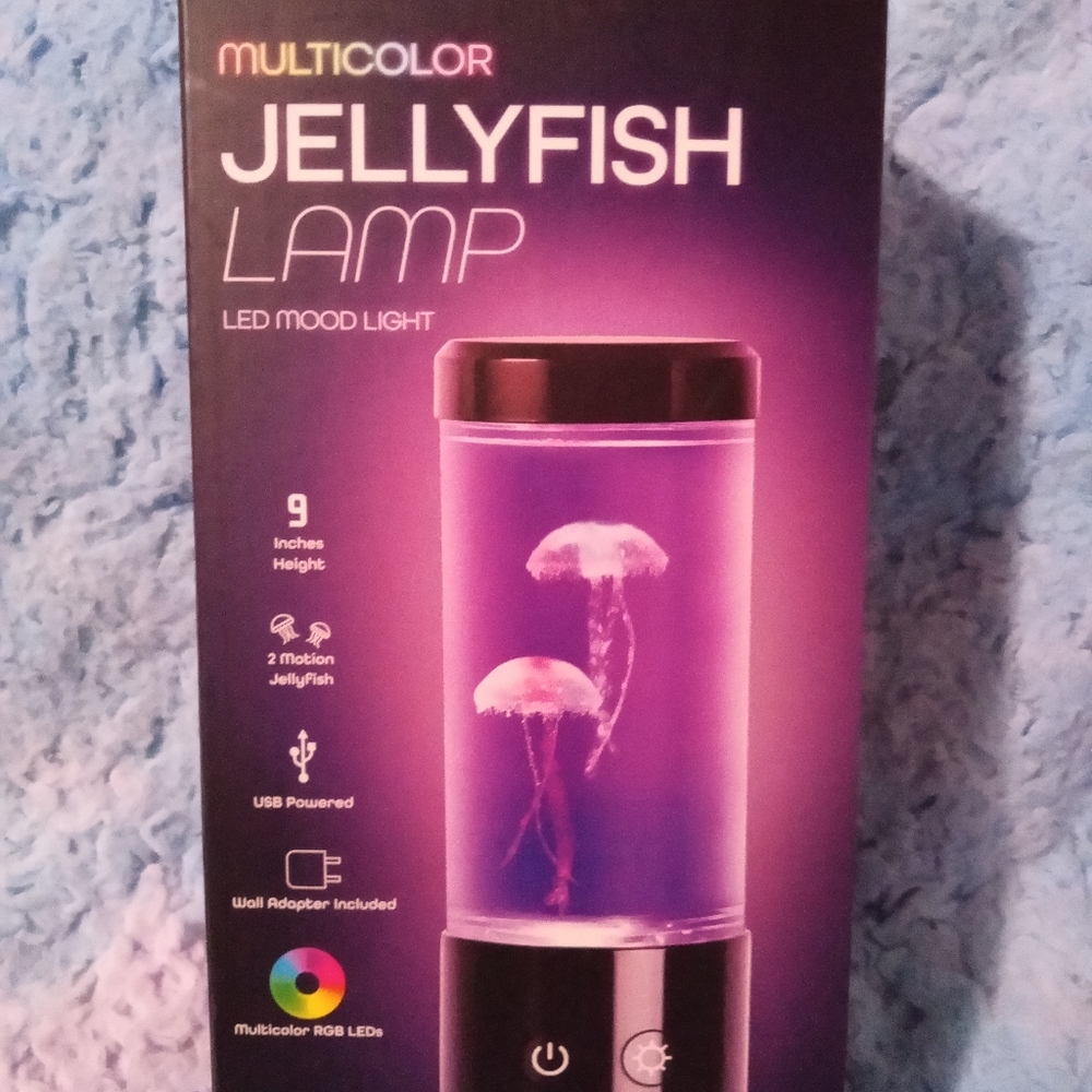 Multicolor Jellyfish Lamp